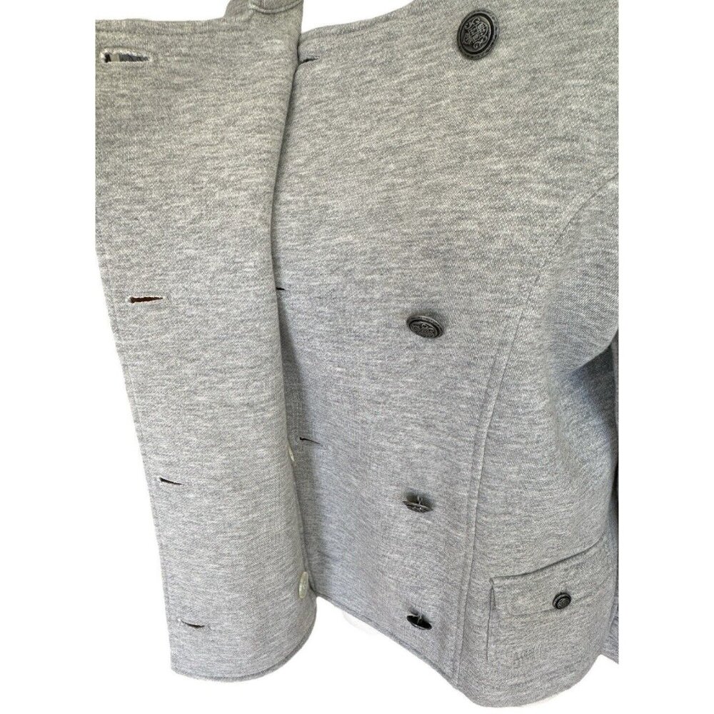 Vintage Talbots Petites Collared Button Up Long Sleeve Jacket Pockets Sz PM - Picture 7 of 13